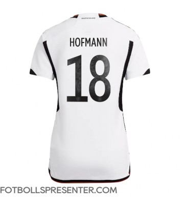 Tyskland Jonas Hofmann #18 Hemma Matchtröja Dam VM 2022 Kortärmad